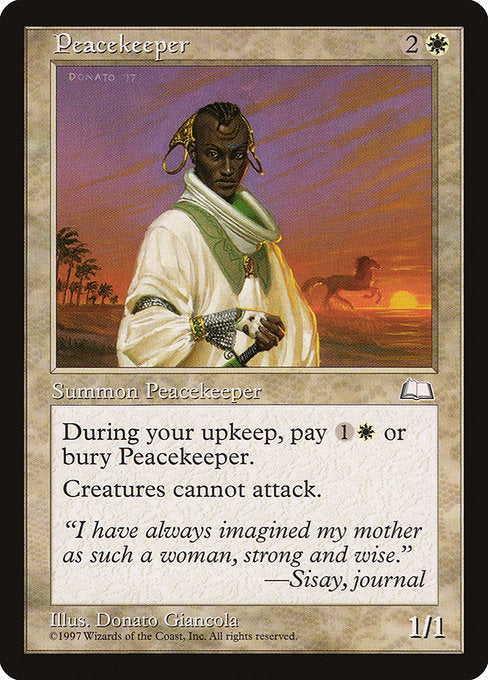 Peacekeeper [Weatherlight] | Galactic Gamez