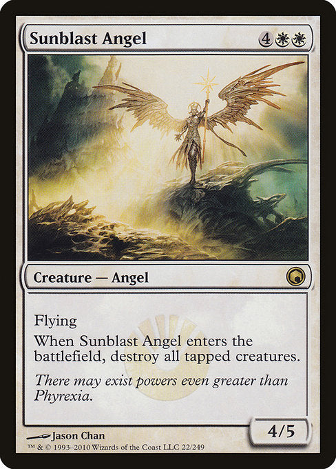 Sunblast Angel [Scars of Mirrodin] | Galactic Gamez