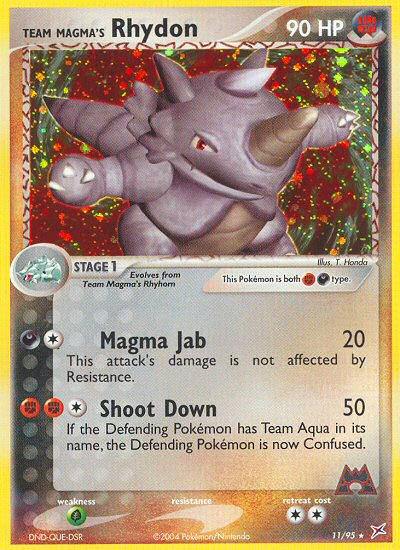 Team Magma's Rhydon (11/95) [EX: Team Magma vs Team Aqua] | Galactic Gamez