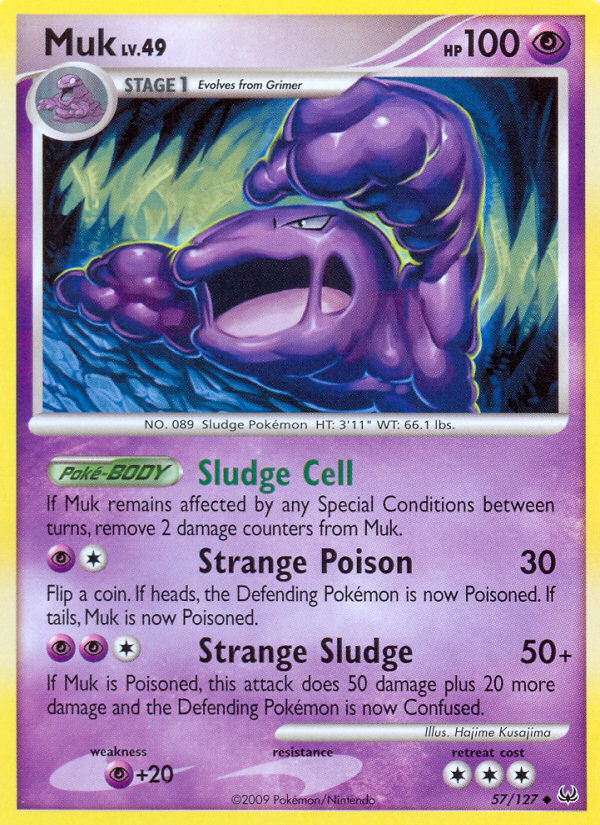 Muk (57/127) [Platinum: Base Set] | Galactic Gamez