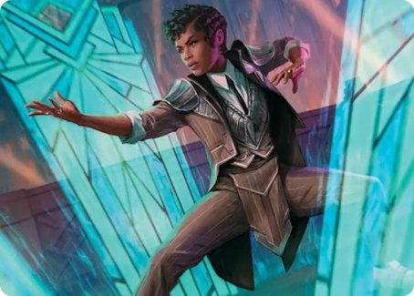 Dapper Shieldmate Art Card [Streets of New Capenna Art Series] | Galactic Gamez