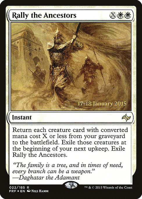 Rally the Ancestors [Fate Reforged Promos] | Galactic Gamez
