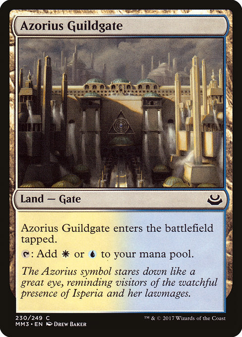 Azorius Guildgate [Modern Masters 2017] | Galactic Gamez