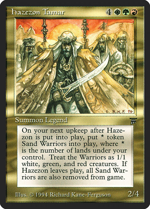 Hazezon Tamar [Legends] | Galactic Gamez