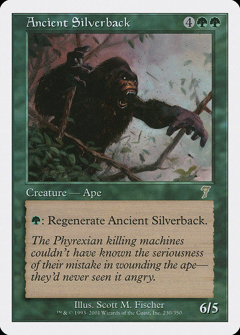 Ancient Silverback [Seventh Edition] | Galactic Gamez