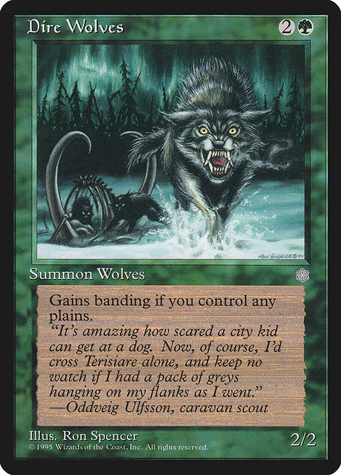 Dire Wolves [Ice Age] | Galactic Gamez