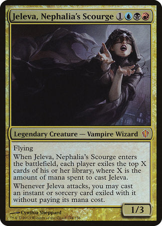 Jeleva, Nephalia's Scourge (Commander 2013) [Commander 2013 Oversized] | Galactic Gamez