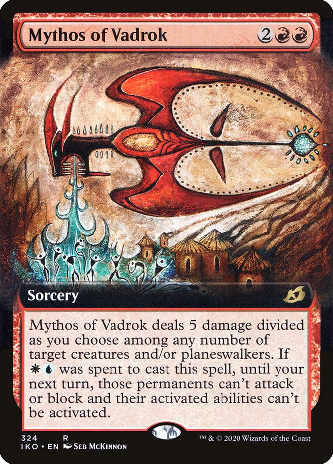 Mythos of Vadrok (Extended Art) [Ikoria: Lair of Behemoths] | Galactic Gamez