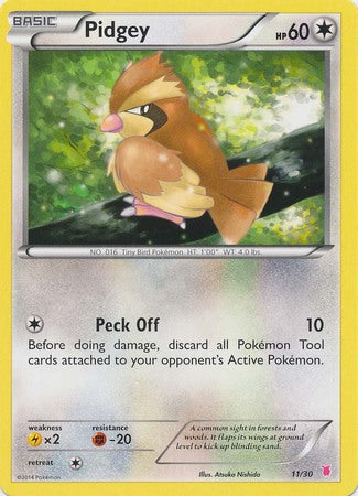 Pidgey (11/30) [XY: Trainer Kit 1 - Wigglytuff] | Galactic Gamez