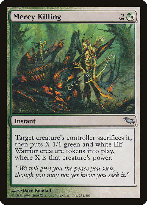 Mercy Killing [Shadowmoor] | Galactic Gamez