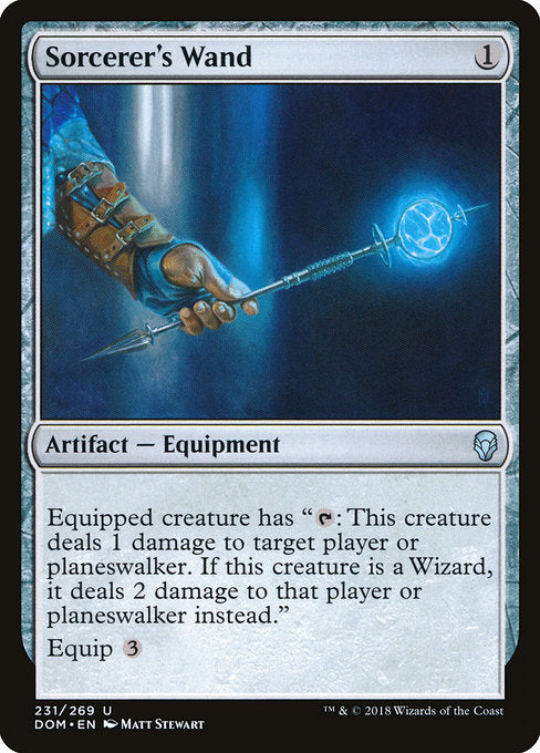 Sorcerer's Wand [Dominaria] | Galactic Gamez
