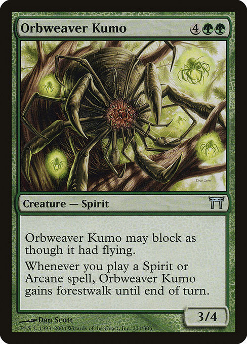 Orbweaver Kumo [Champions of Kamigawa] | Galactic Gamez