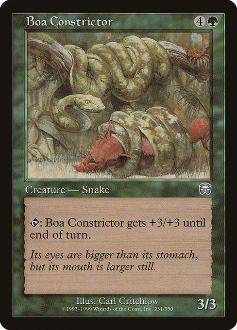 Boa Constrictor [Mercadian Masques] | Galactic Gamez