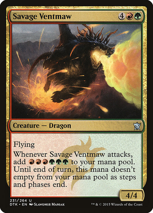 Savage Ventmaw [Dragons of Tarkir] | Galactic Gamez