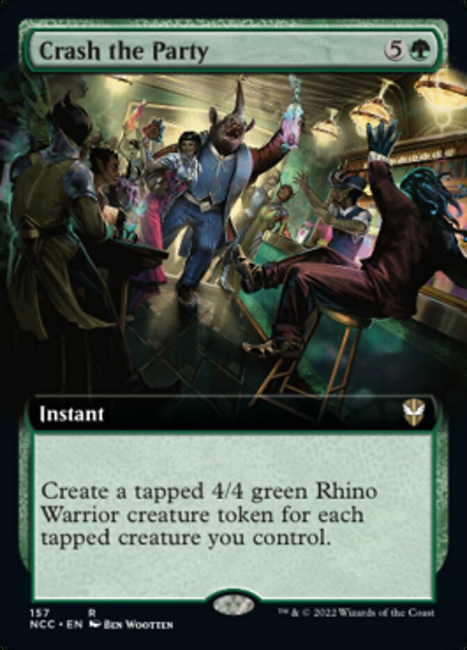 Crash the Party (Extended Art) [Streets of New Capenna Commander] | Galactic Gamez