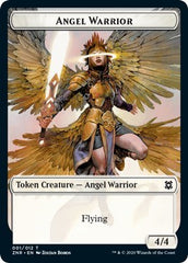 Angel Warrior // Shark Double-sided Token (Challenger 2021) [Unique and Miscellaneous Promos] | Galactic Gamez