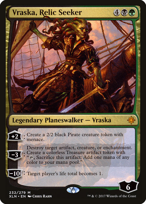 Vraska, Relic Seeker [Ixalan] | Galactic Gamez