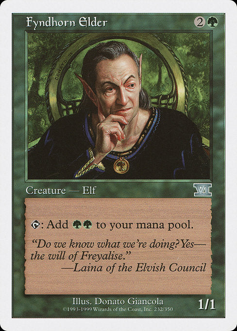 Fyndhorn Elder [Classic Sixth Edition] | Galactic Gamez