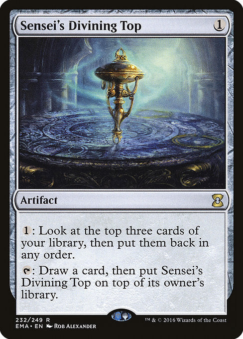 Sensei's Divining Top [Eternal Masters] | Galactic Gamez