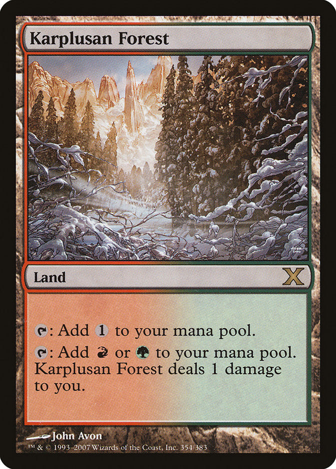 Karplusan Forest [Tenth Edition] | Galactic Gamez