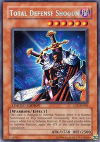 Total Defense Shogun [CT1-EN001] Secret Rare | Galactic Gamez