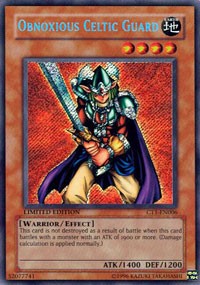 Obnoxious Celtic Guard [CT1-EN006] Secret Rare | Galactic Gamez