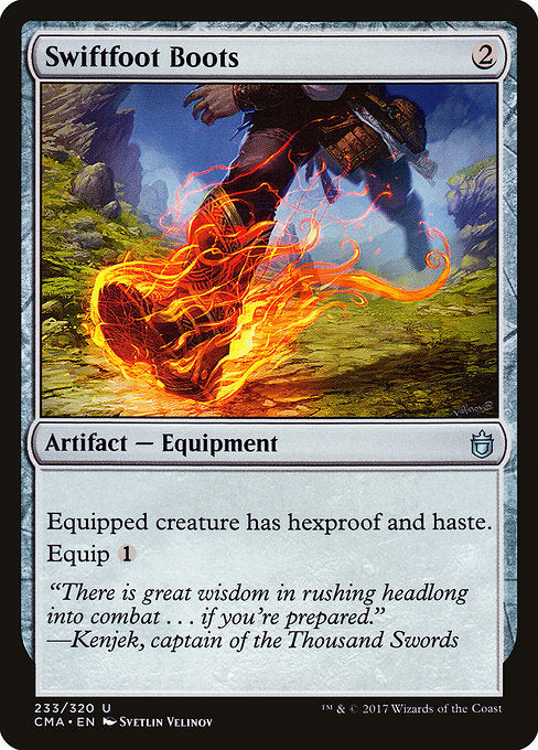 Swiftfoot Boots [Commander Anthology] | Galactic Gamez