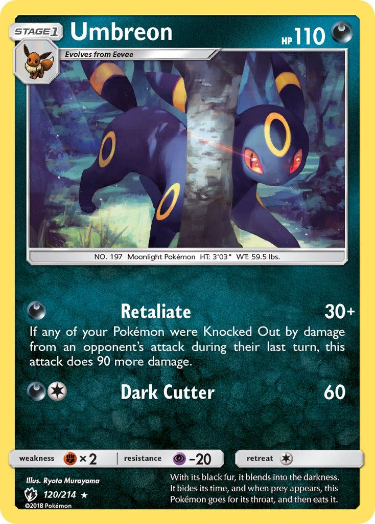 Umbreon (120/214) [Sun & Moon: Lost Thunder] | Galactic Gamez