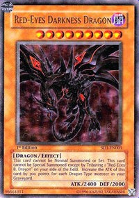 Red-Eyes Darkness Dragon [SD1-EN001] Ultra Rare | Galactic Gamez