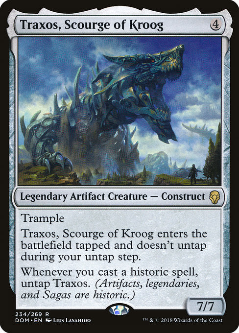 Traxos, Scourge of Kroog [Dominaria] | Galactic Gamez