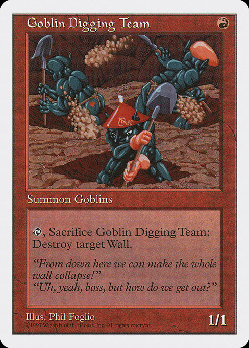 Goblin Digging Team [Fifth Edition] | Galactic Gamez