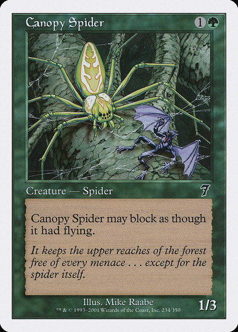 Canopy Spider [Seventh Edition] | Galactic Gamez