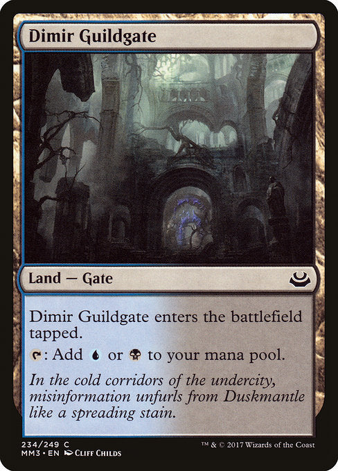 Dimir Guildgate [Modern Masters 2017] | Galactic Gamez