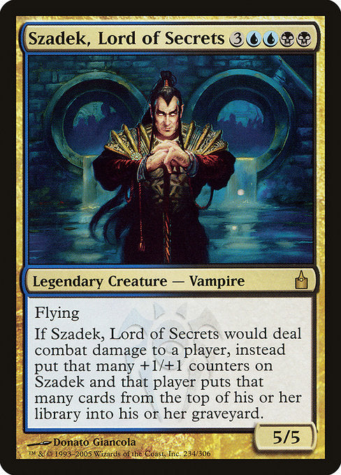 Szadek, Lord of Secrets [Ravnica: City of Guilds] | Galactic Gamez