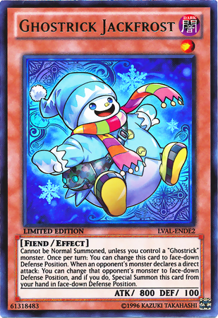 Ghostrick Jackfrost [LVAL-ENDE2] Ultra Rare | Galactic Gamez