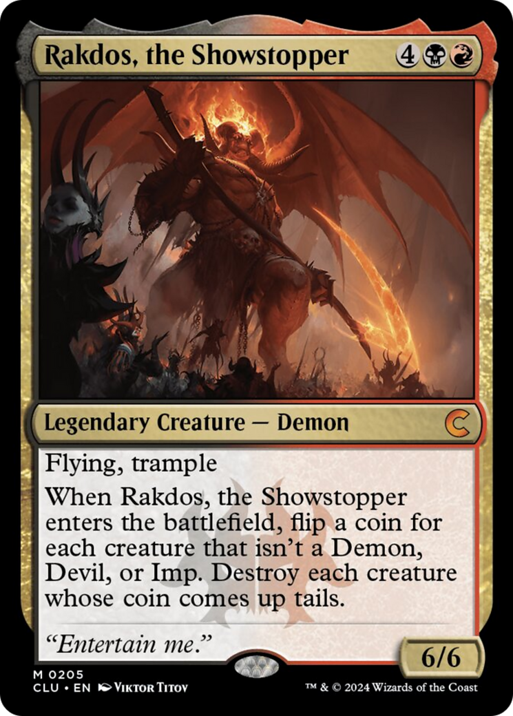 Rakdos, the Showstopper [Ravnica: Clue Edition] | Galactic Gamez