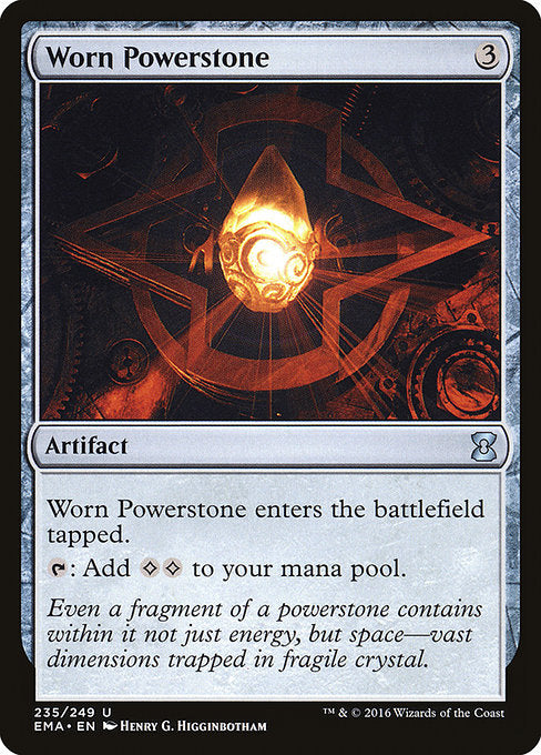 Worn Powerstone [Eternal Masters] | Galactic Gamez