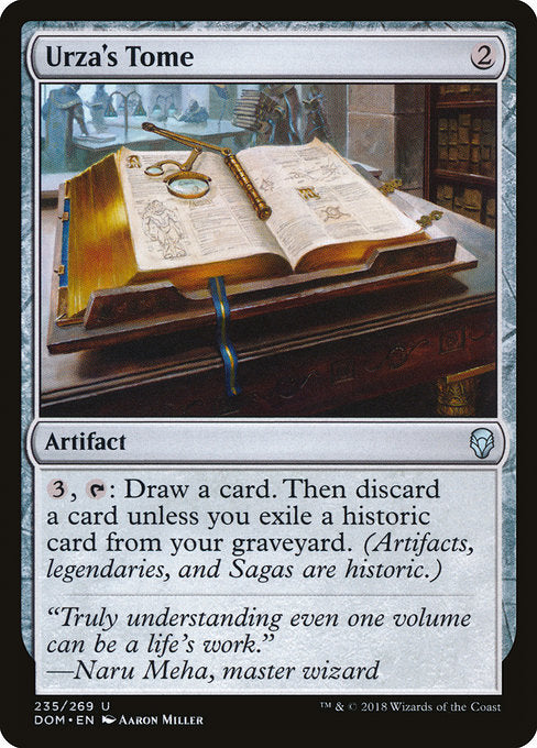 Urza's Tome [Dominaria] | Galactic Gamez