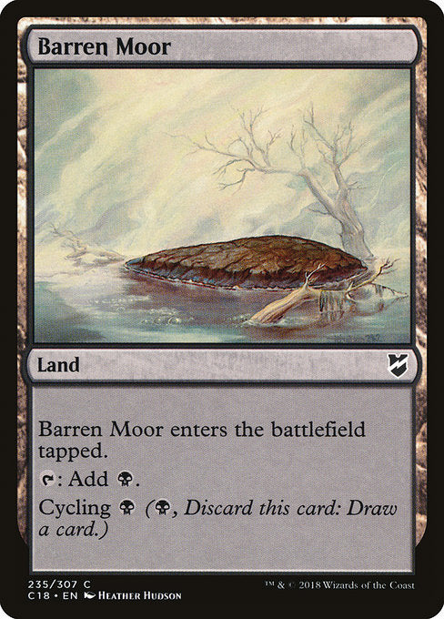 Barren Moor [Commander 2018] | Galactic Gamez
