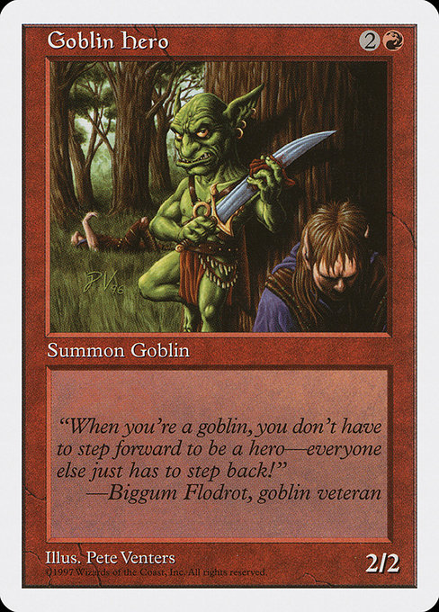 Goblin Hero [Fifth Edition] | Galactic Gamez