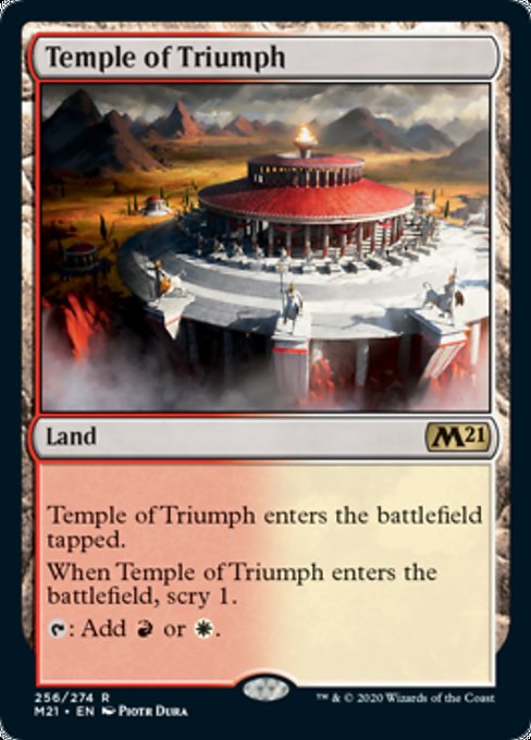 Temple of Triumph [Core Set 2021] | Galactic Gamez