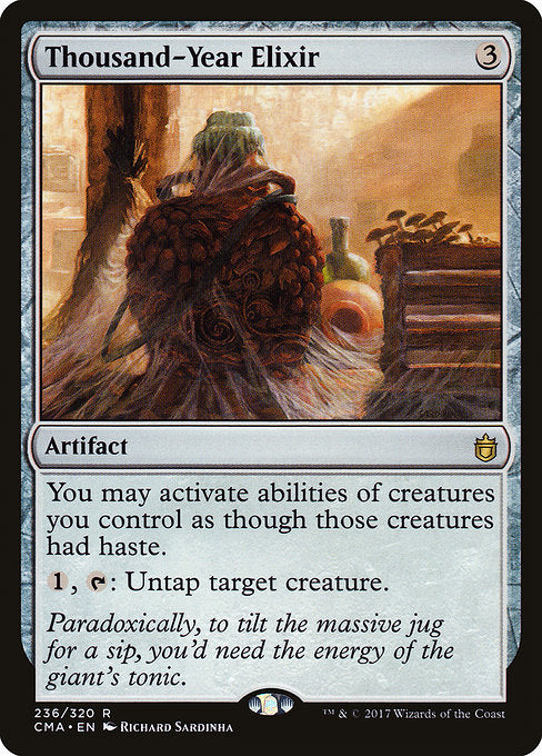 Thousand-Year Elixir [Commander Anthology] | Galactic Gamez