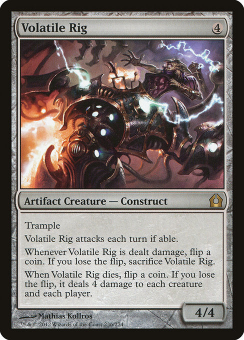 Volatile Rig [Return to Ravnica] | Galactic Gamez