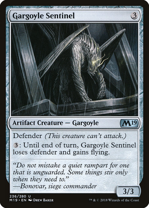 Gargoyle Sentinel [Core Set 2019] | Galactic Gamez