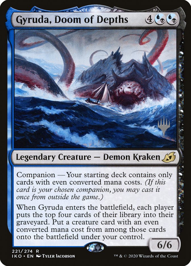 Gyruda, Doom of Depths (Promo Pack) [Ikoria: Lair of Behemoths Promos] | Galactic Gamez