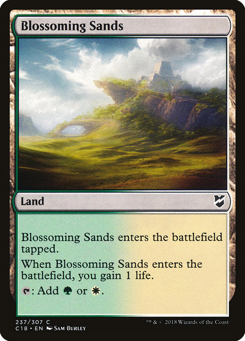 Blossoming Sands [Commander 2018] | Galactic Gamez