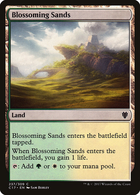 Blossoming Sands [Commander 2017] | Galactic Gamez