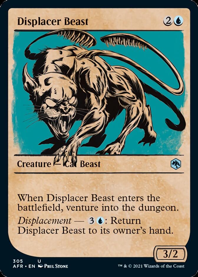 Displacer Beast (Showcase) [Dungeons & Dragons: Adventures in the Forgotten Realms] | Galactic Gamez