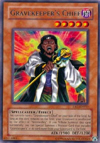 Gravekeeper's Chief [DR1-EN013] Rare | Galactic Gamez