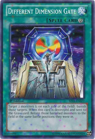 Different Dimension Gate [BP01-EN077] Starfoil Rare | Galactic Gamez